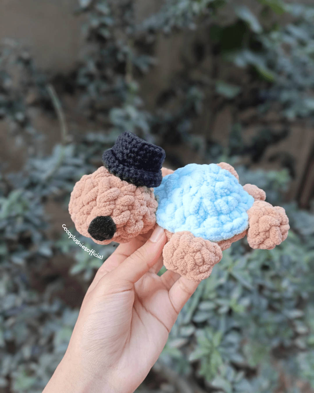 Instagram crochet amigurumi post